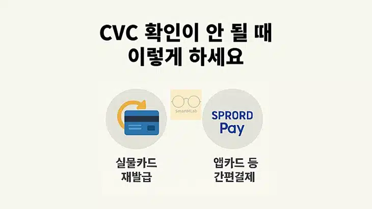 롯데카드 실물카드 없을 때 CVC 확인 가능 할까 직접 알아보았습니다