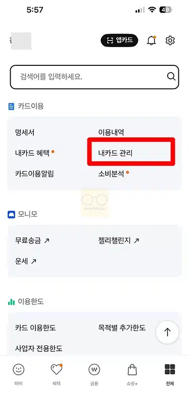 삼성카드 분실신고 해제 방법 정지된 카드 다시 쓰기
