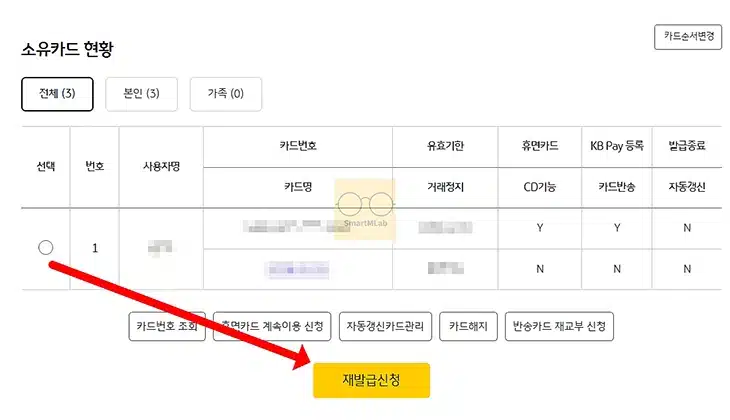 국민카드 재발급 신청 방법, 내역 확인 및 취소까지 정리