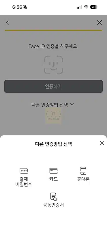 국민카드 카드번호, 유효기간 조회 앱에서 간단하게 확인하기