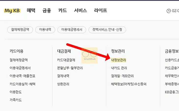 국민카드 명세서 수령 방법 변경 KB Pay, 문자, 이메일, 전자문서 등