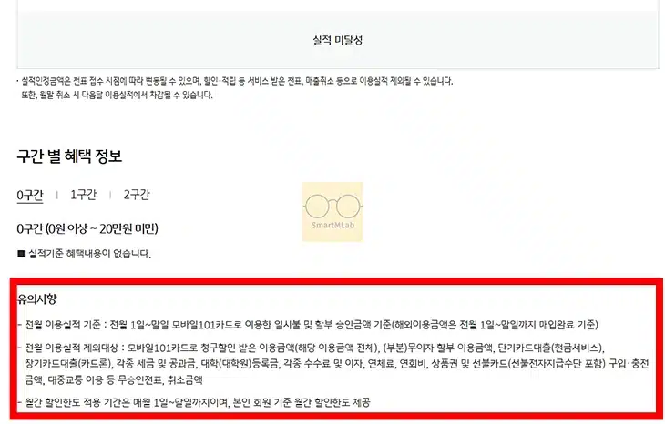 국민카드 전월실적 확인 및 채우는 방법 정리