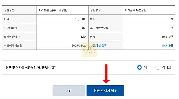 보금자리론 중도상환 방법, 수수료 계산과 면제 조건까지 정리