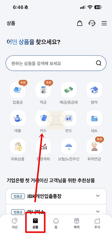 IBK기업은행 I-포켓몬 신용카드 혜택 정리, 전월실적과 할인한도