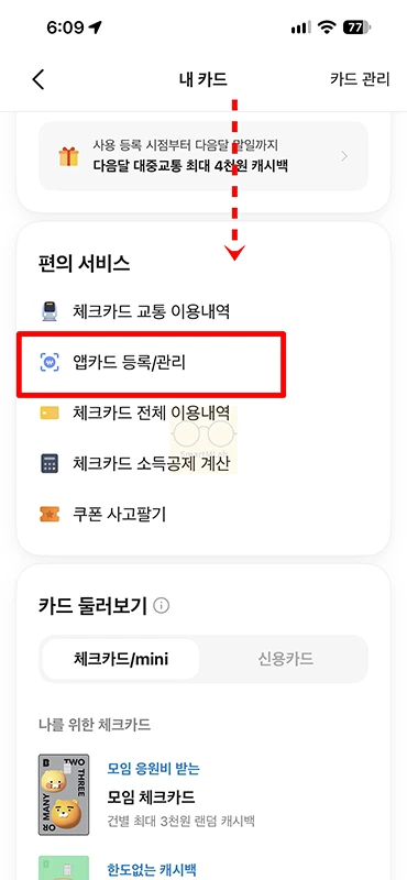 카카오뱅크 앱카드 사용법, 온라인 결제 방법과 오프라인 사용 여부