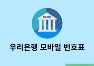 우리은행 모바일 번호표 발급 방법, 방문 전에 미리 뽑기