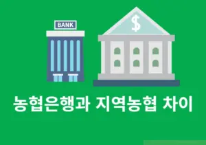 농협은행과 지역농협 차이점, 농축협 지점 구분 방법 정리