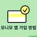 모니모 앱 가입 방법 정리, 빠르게 설치하고 회원가입하기