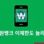 올원뱅크 이체한도 늘리기, 인증수단 별 최대 이체한도 정리