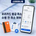 우리카드 발급 취소 방법, 신청 후 수령 전 취소 가능할까?