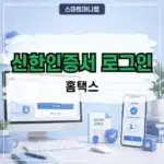 홈택스에서 신한인증서 로그인하는 방법, PC 간편인증 직접 해보기